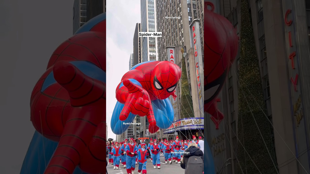 Spider-Man at Macy’s Thanksgiving Parade 2025 🕷️