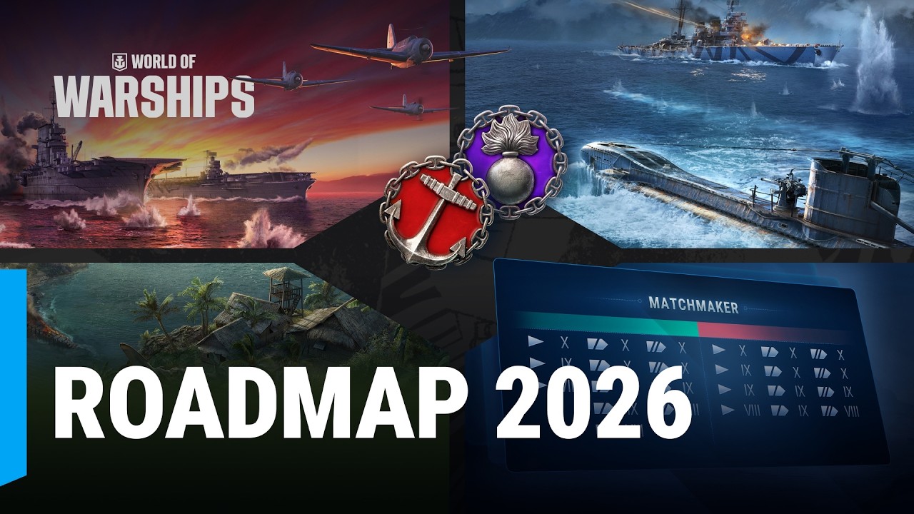 World of Warships Roadmap 2026 🚢