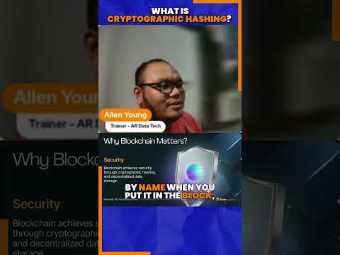 🎥what is cryptographic hashing? |#shorts