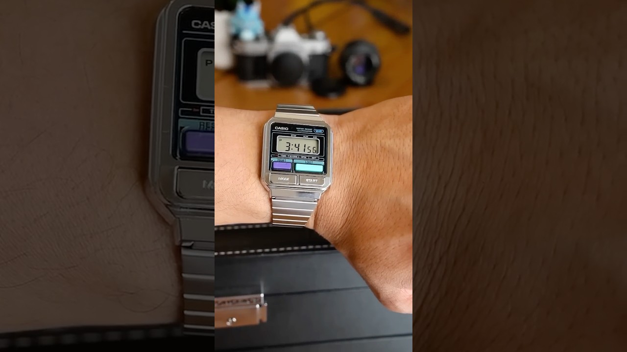 Summer Style: Vintage Casio A120WE-1AVT ⌚️