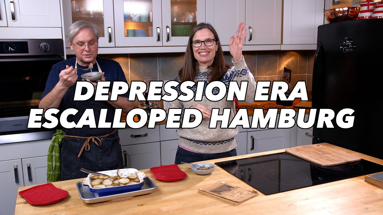 1936's Popular Escalloped Hamburg Recipe 🍽️