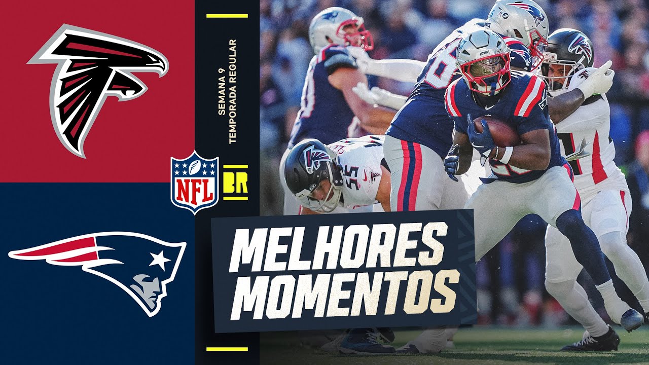 Semana 9: Atlanta Falcons vs New England Patriots | Melhores Momentos da NFL 2025 🏈