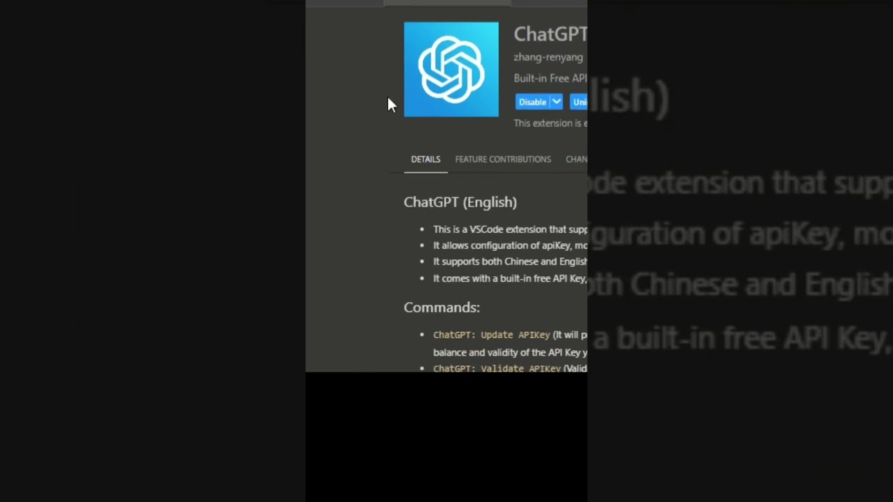Integrate ChatGPT with VB Code 🚀