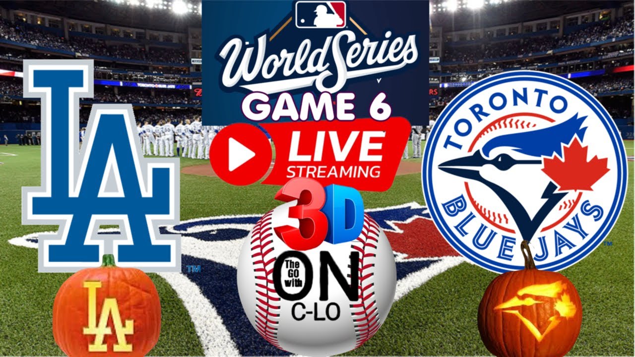 Live MLB: Dodgers vs Blue Jays – World Series Game 6 Play-by-Play in 3D ⚾