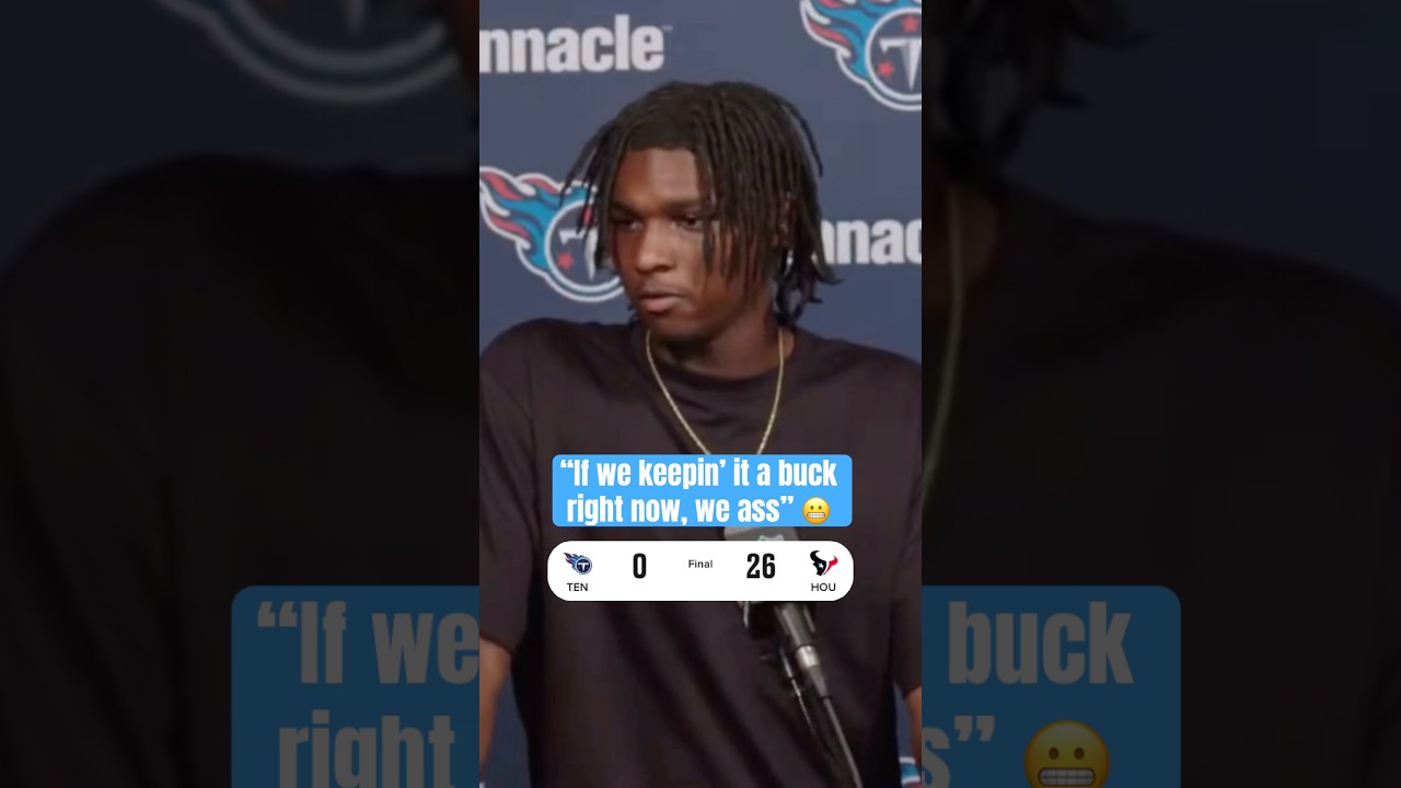 Cam Ward Reacts to Titans' Tough 0-4 Start 🏈