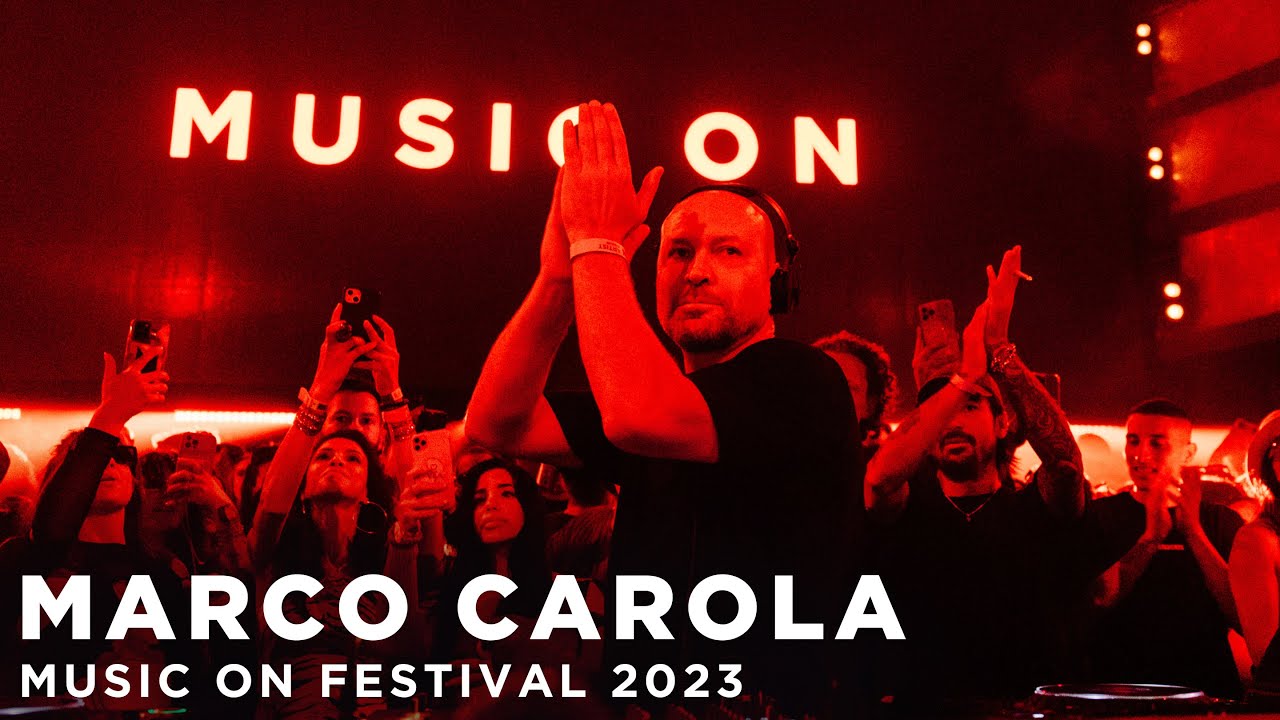 Marco Carola at Music On Festival 2023 🎶