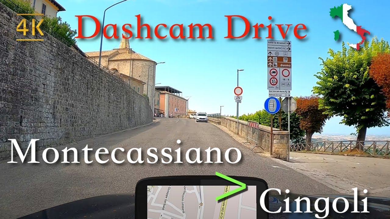 Breathtaking Scenic Drive in Marche, Italy: Montecassiano to Cingoli ๐