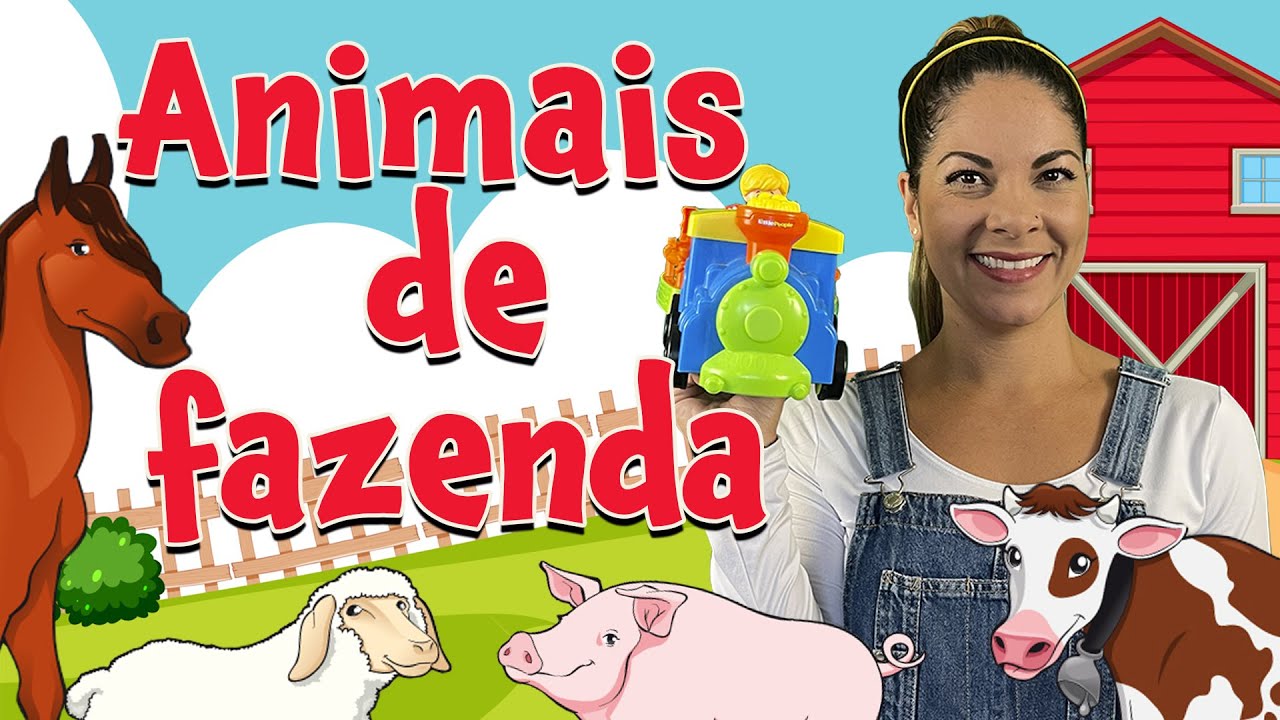 Aprenda os Animais da Fazenda com a Tia Jamille 🐮 | Educação Infantil 2 Anos