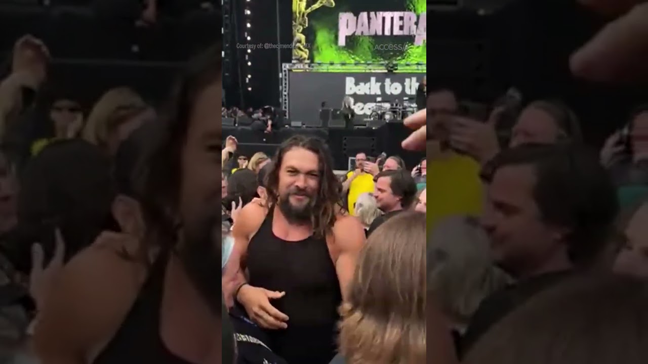Jason Momoa Cracks Up in Concert Pit During Black Sabbath’s ‘Back to the Beginning’ 🎸
