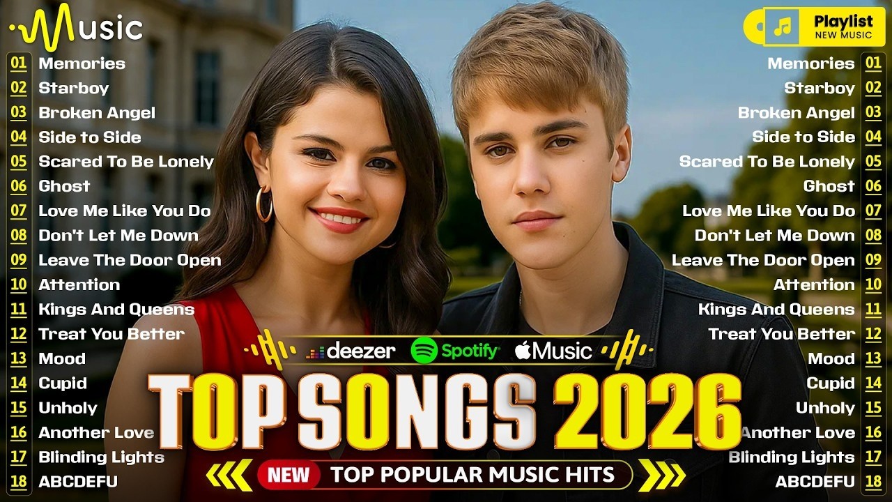 Billboard Hot 100 🍇 Selena Gomez, Justin Bieber, Dua Lipa, Bruno Mars, Ed Sheeran, Maroon 5, Adele