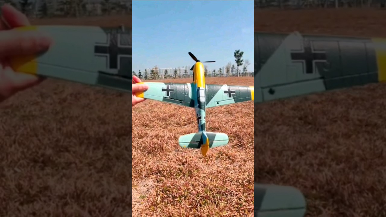 Fly the Iconic Volantex BF-109 RC Warbird – Easy to Fly & Fully Ready! ✈️