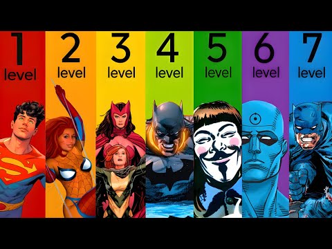 The 7 Levels Of Comics