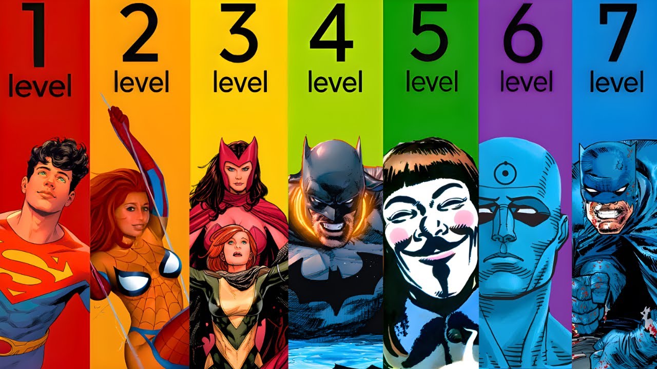 The 7 Discover the 7 Levels of Comics: From Fun to Epic Masterpieces 🎨