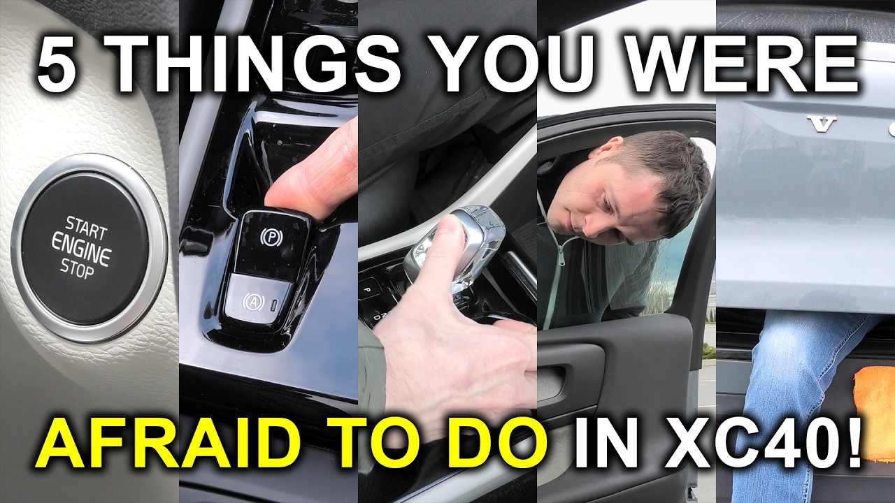 Volvo XC40 (2019-2026): 5 Things You Were Afraid To Do In Your XC40!