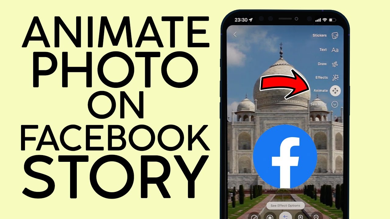 Animate Photos on Facebook Stories in 2022 📸