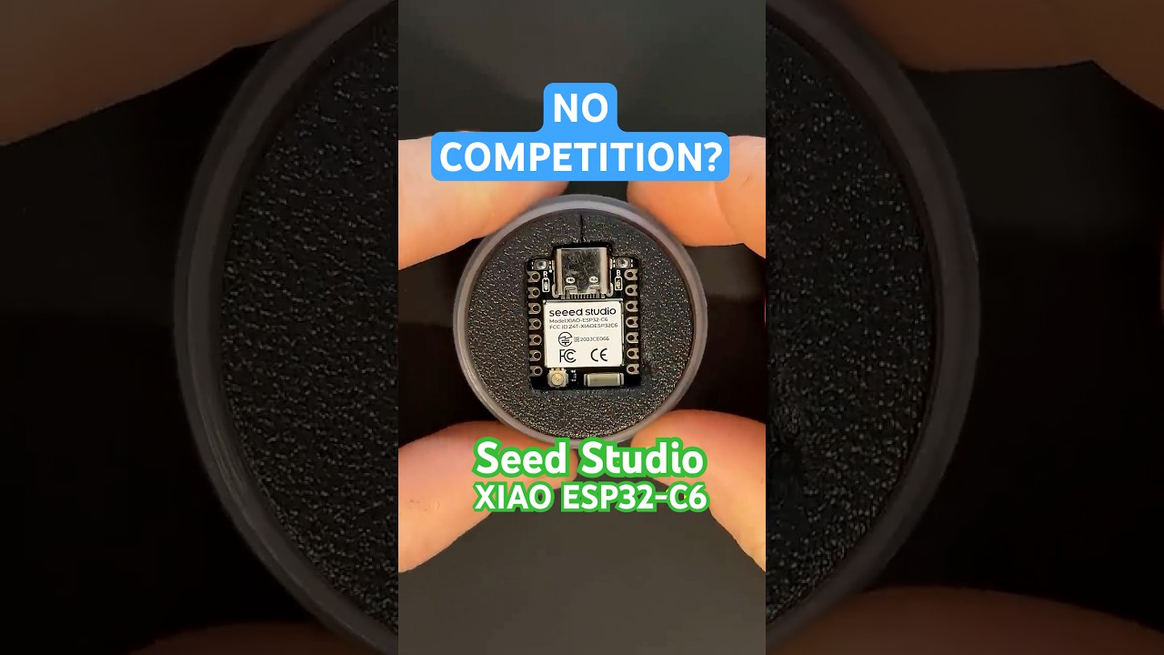 Seeed Studio XIAO ESP32-C6: Compact & Complete! 🌟