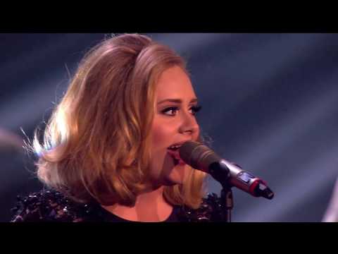 Adele Performing 'Rolling In The Deep' at The BRIT Awards 2012