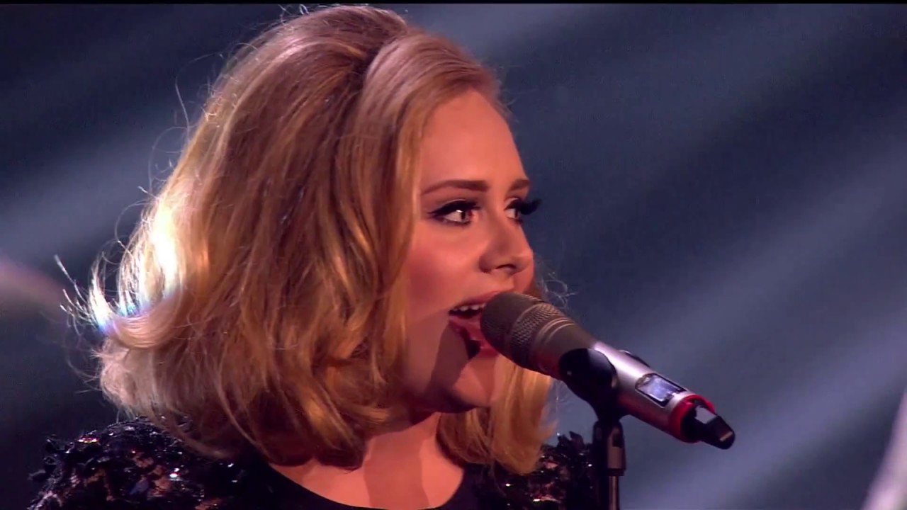 Adele Performing 'Rolling In The Deep' at The BRIT Awards 2012
