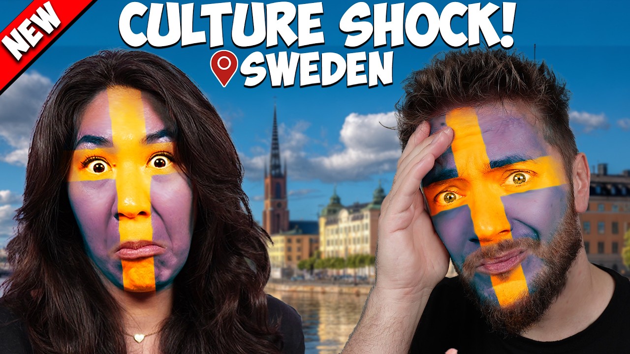 10 Culture Shocks in Sweden 🇸🇪 | German & American Couple React