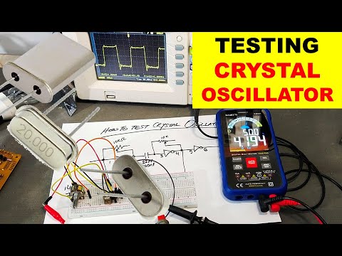 {850} How To Test Crystal Oscillator