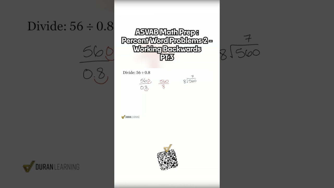 ASVAB Arithmetic: Easy Decimal Division Tricks