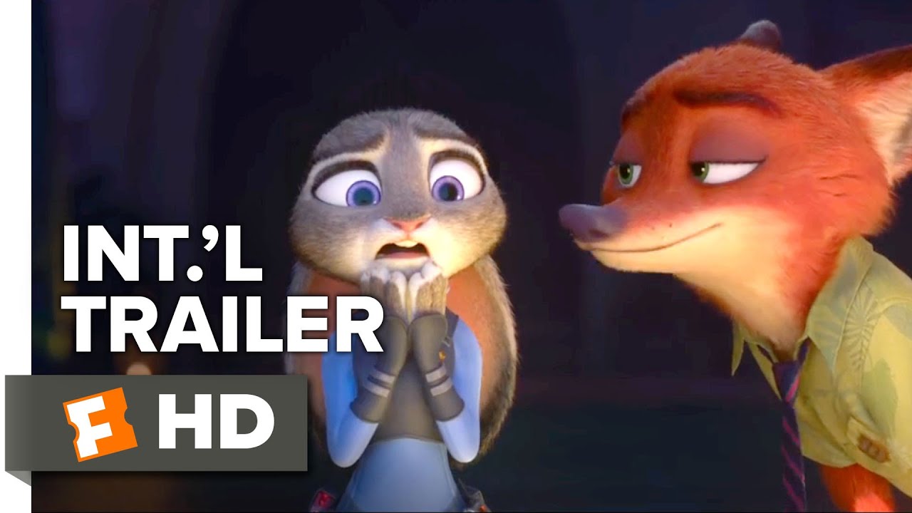 Zootopia UK Trailer (2016) - Jason Bateman & Ginnifer Goodwin