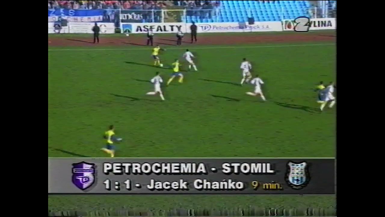 Petrochemia Płock - Stomil Olsztyn 2:1 (8.04.1998 r.)