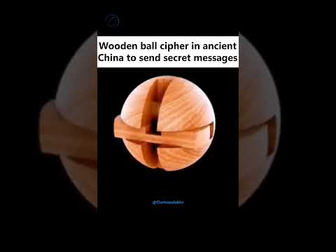 How Ancient Chinese Sent Secret Messages #woodworking