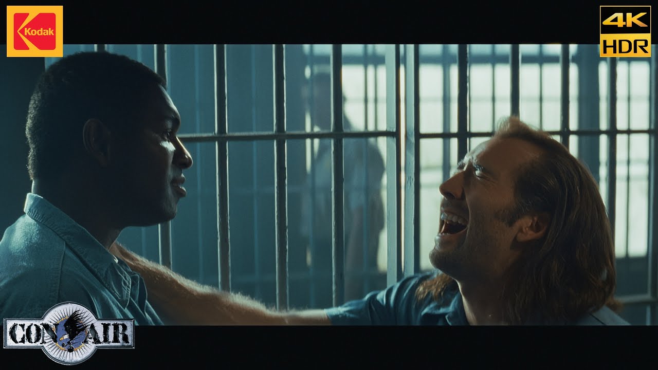 Con Air (1997) Going Home  4K HDR10 Kodak Cinematic 35mm D65 Remaster