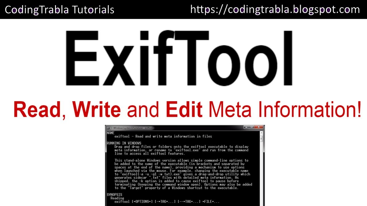 Step-by-Step Guide to Installing ExifTool 11.10 on Windows 7 🖥️