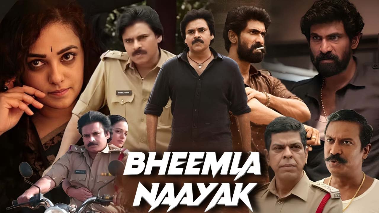 Pawan Kalyan's BHEEMLA NAYAK (2025) Full Hindi Dubbed Action Movie | Rana Daggubati | New Movie