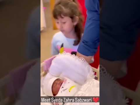 Behroz sabzwari daughter - She is look like mother or father 🤔#shorts #youtubeshorts