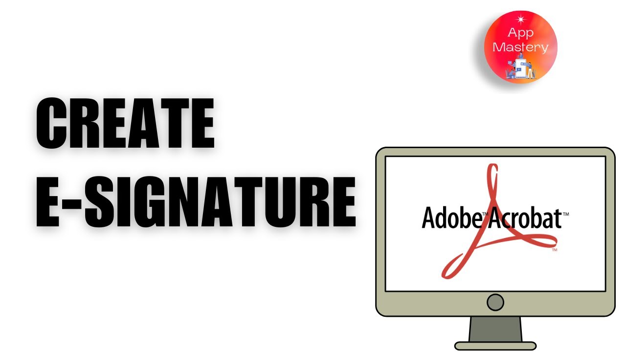 Create E-Signature in Adobe Acrobat (2025) ✍️