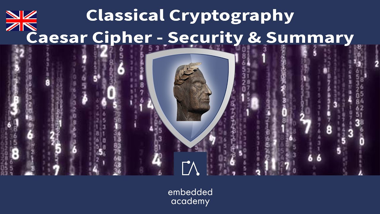 Master Classical Cryptography: Caesar Cipher Explained π | Embedded Academy Tutorial