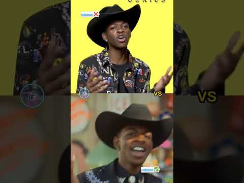 Lil Nas X - Old Town Road ।। Autotune Vs no autotune #battleofsong #shorts #music #lilnasx #songs