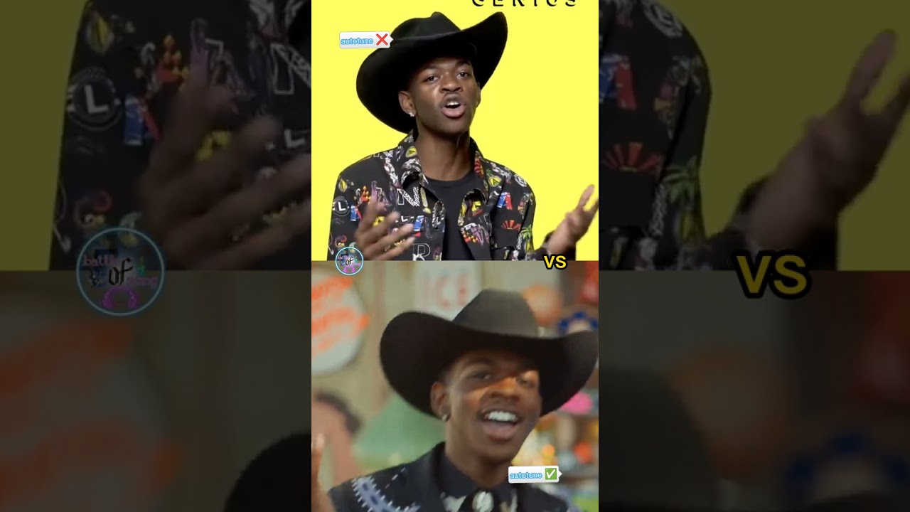 Lil Nas X - Old Town Road: Autotune vs No Autotune | Song Battle