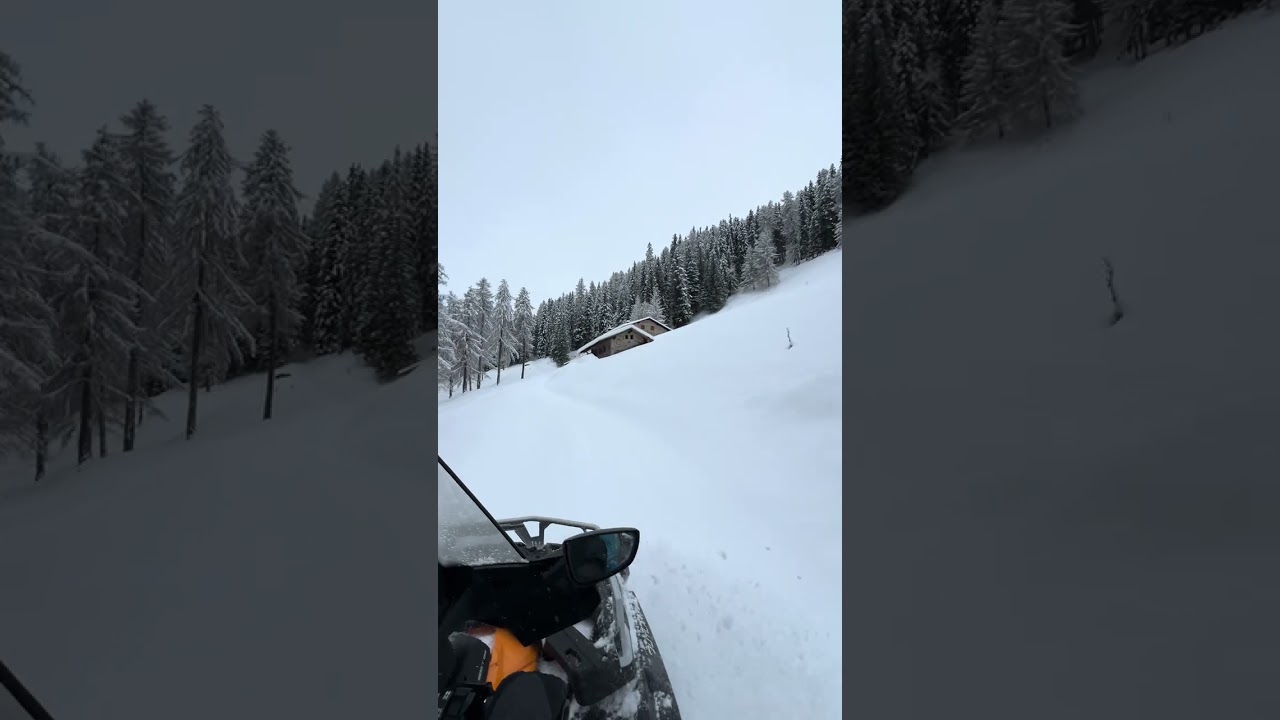 Malga Monte Sole Bassa con Can-Am Outlander 1000R ❄️