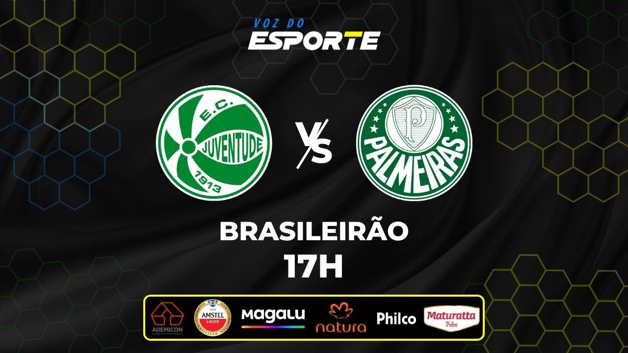 Assista ao Vivo: Juventude x Palmeiras pelo Brasileirão em 02/11/2025 ⚽