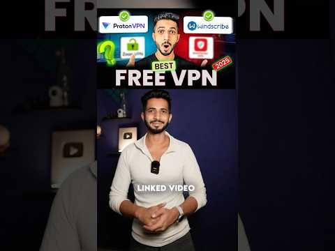 3 Best FREE VPNs in India (2025 UPDATE) 🔥 - 100% Free, Safe & Fast ⚡️