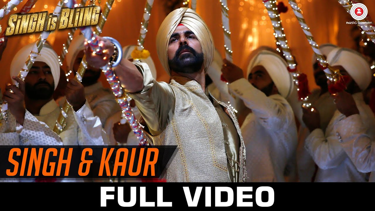 Singh & Kaur Full Video | Singh Is Bliing | Akshay Kumar 🎬