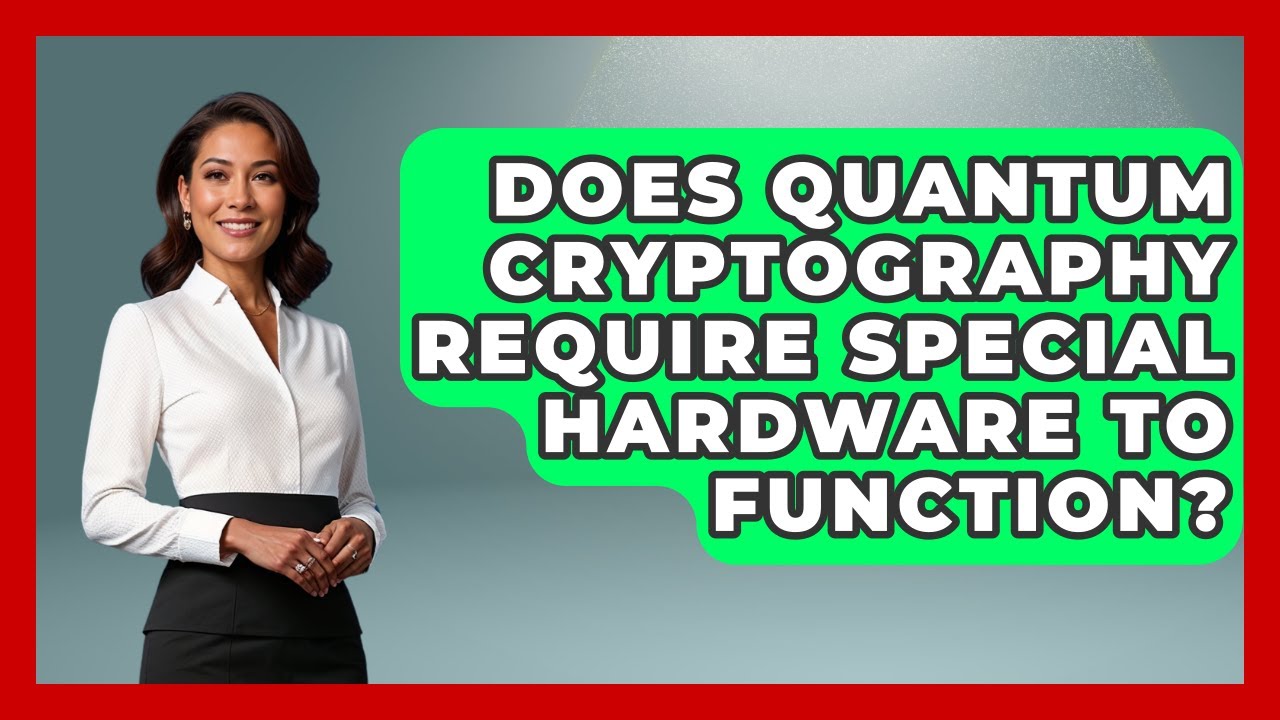 Does Quantum Cryptography Need Special Hardware? | Quantum Tech Explained 🔐