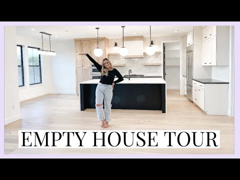 Empty House Tour: Custom New Build 2022 🏡