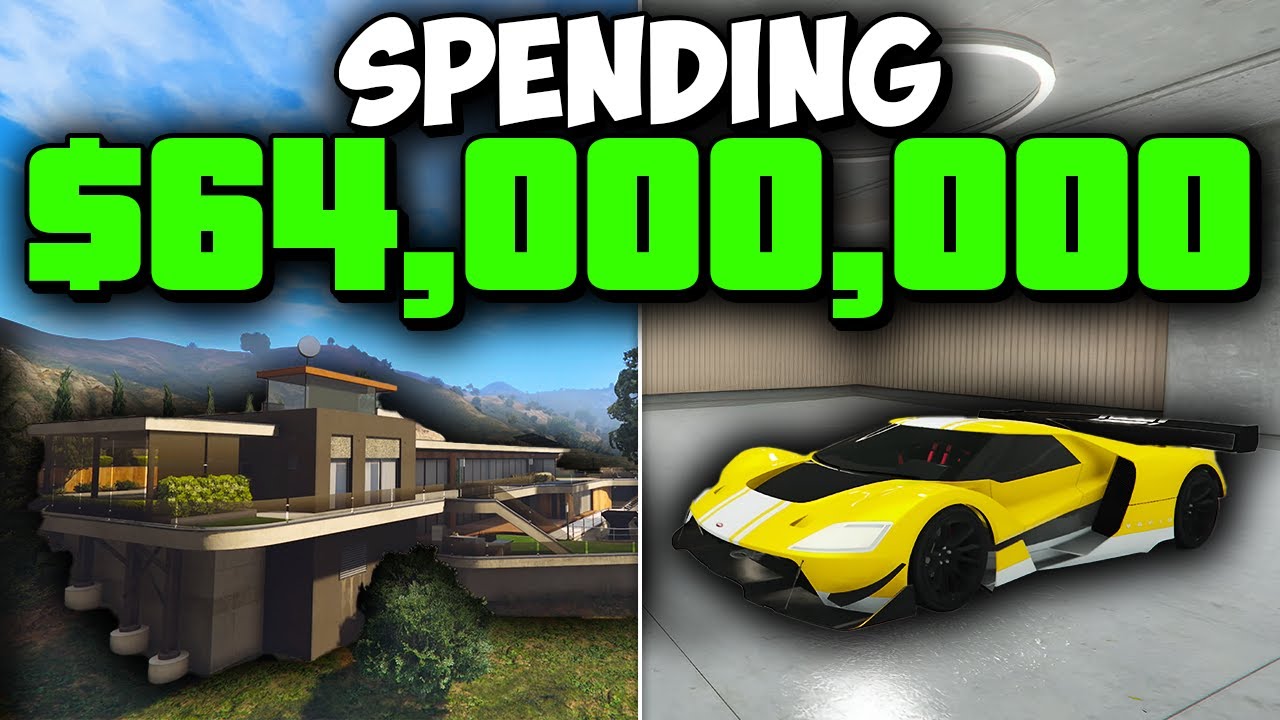Spent $64M on GTA Online's New Mansions DLC 🏡