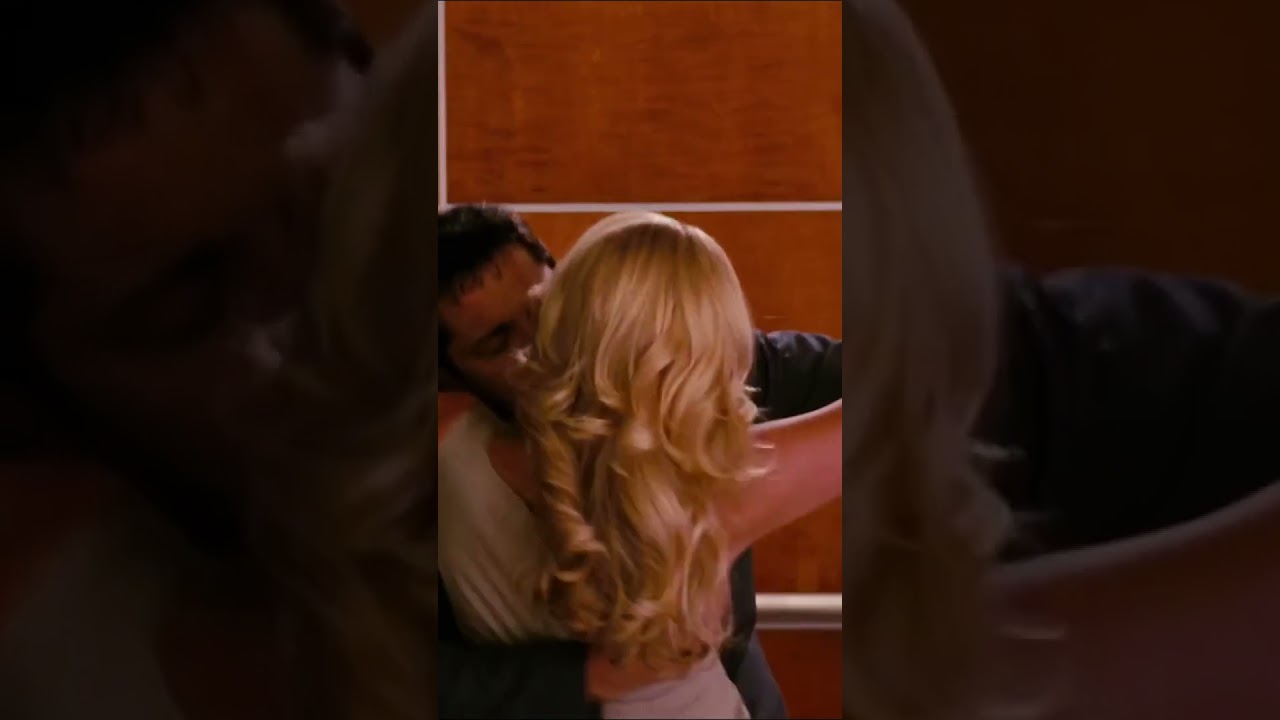 Elevator Kiss Scene! π | The Ugly Truth #Shorts