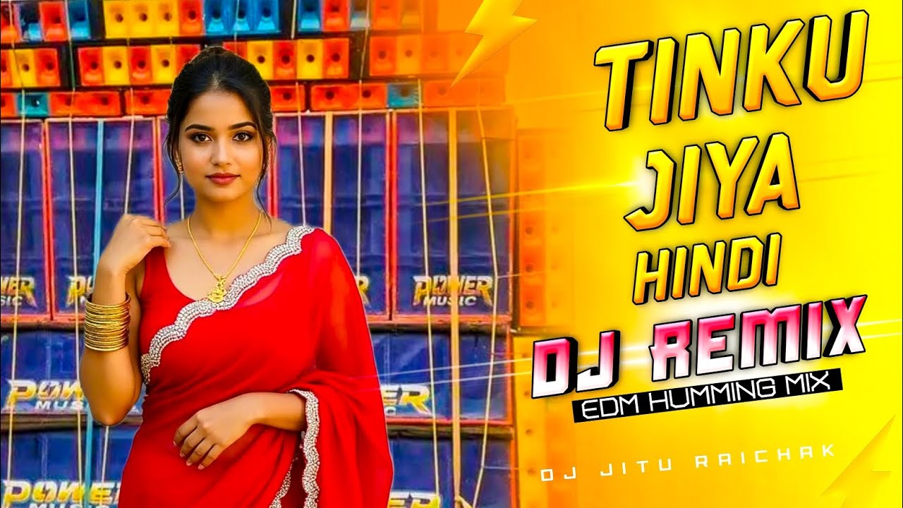 Tinku Jiya DJ Remix 🔥 EDM Drop by DJ Jitu (2025)