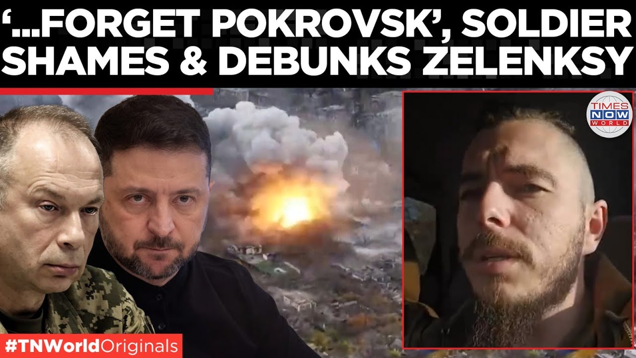 Intensified Russian Offensive Threatens Pokrovsk, Ukrainian Troops Declare 'It's Over'