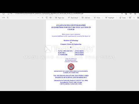 An Advanced Cryptography Algorithm For Secure File Access In Cloud