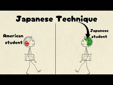 How To Remember EVERYTHING Like The Japanese Students (Study Less fr)