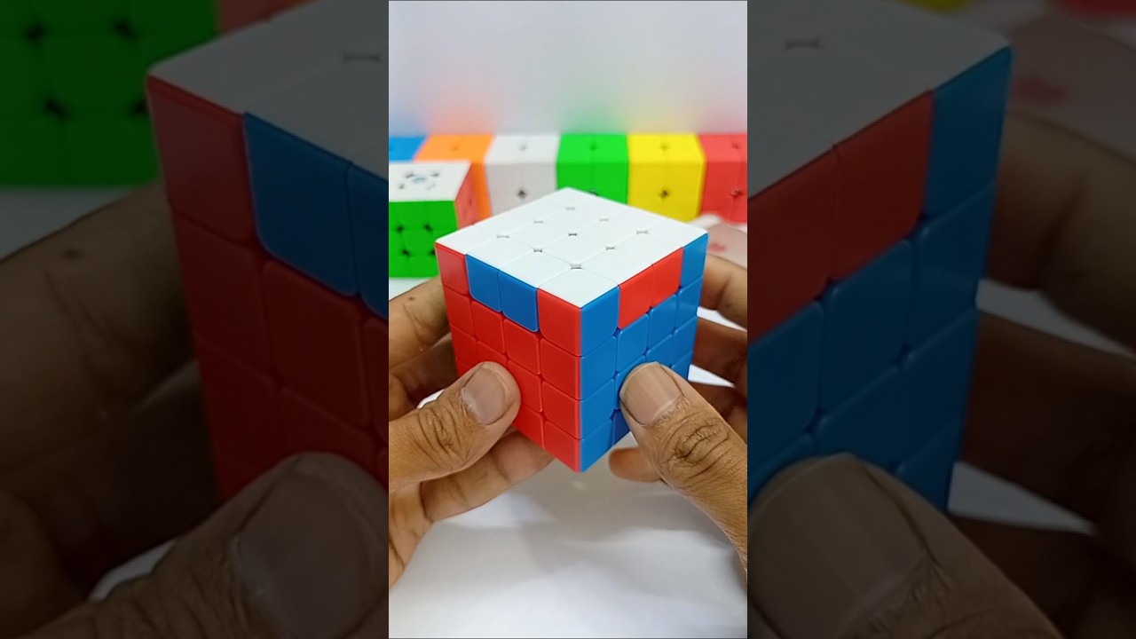 Quick 4x4 Cube Solution Trick 🤯