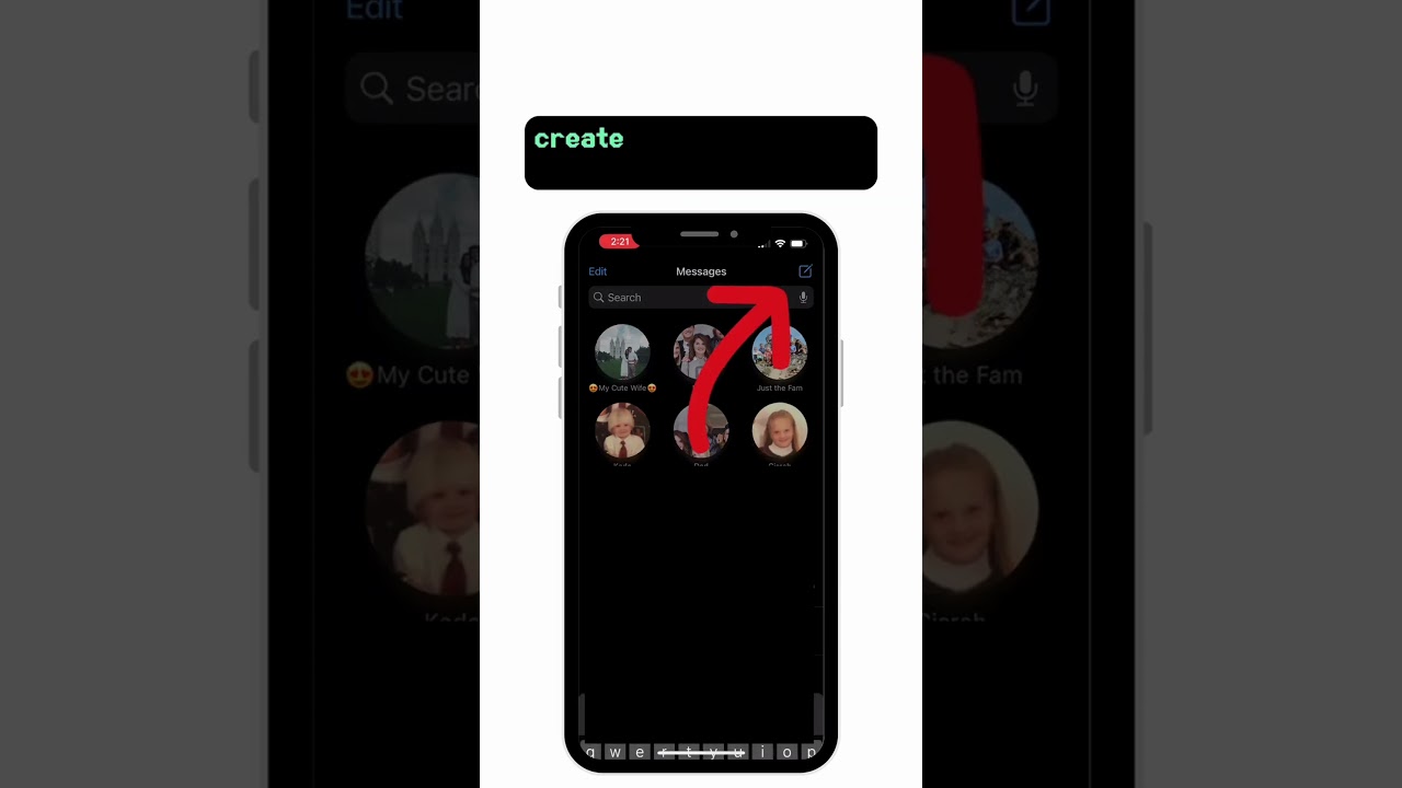 Create Group Messages on iPhone 📱